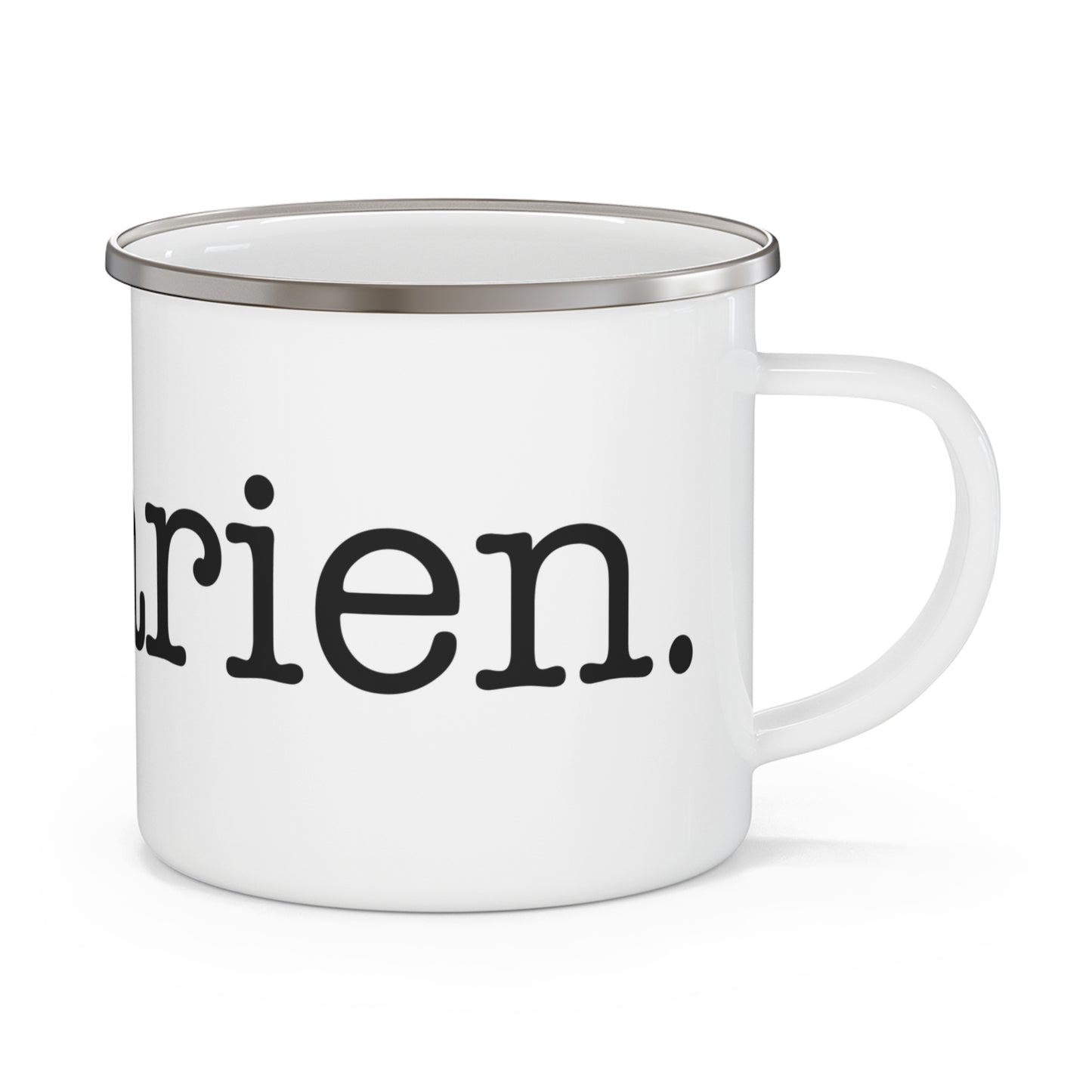 I Heart Darien. Enamel Camping Mug