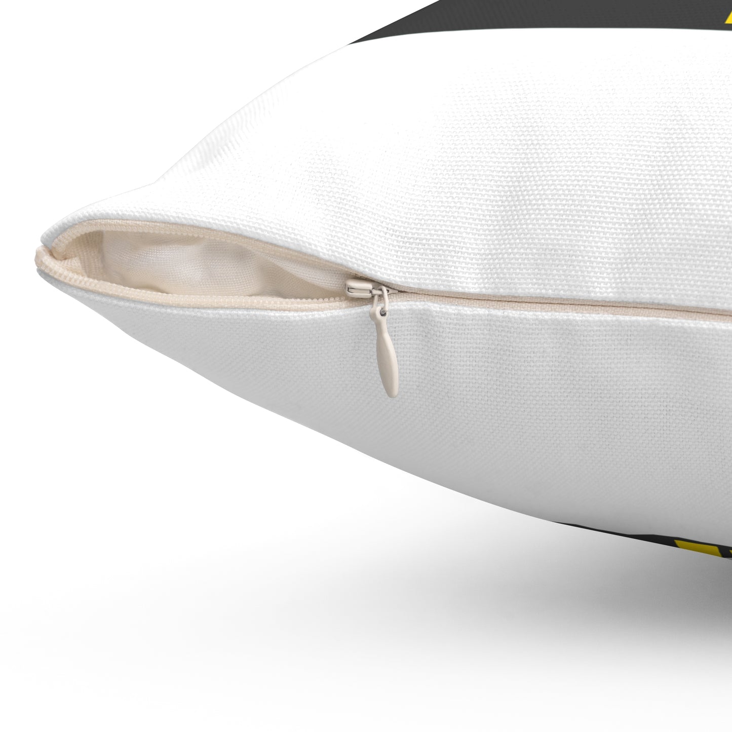 Saugatuck Bridge Lights Spun Polyester Square Pillow