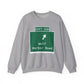 Vintage WCP Exit 55B Sign Unisex Heavy Blend™ Crewneck Sweatshirt
