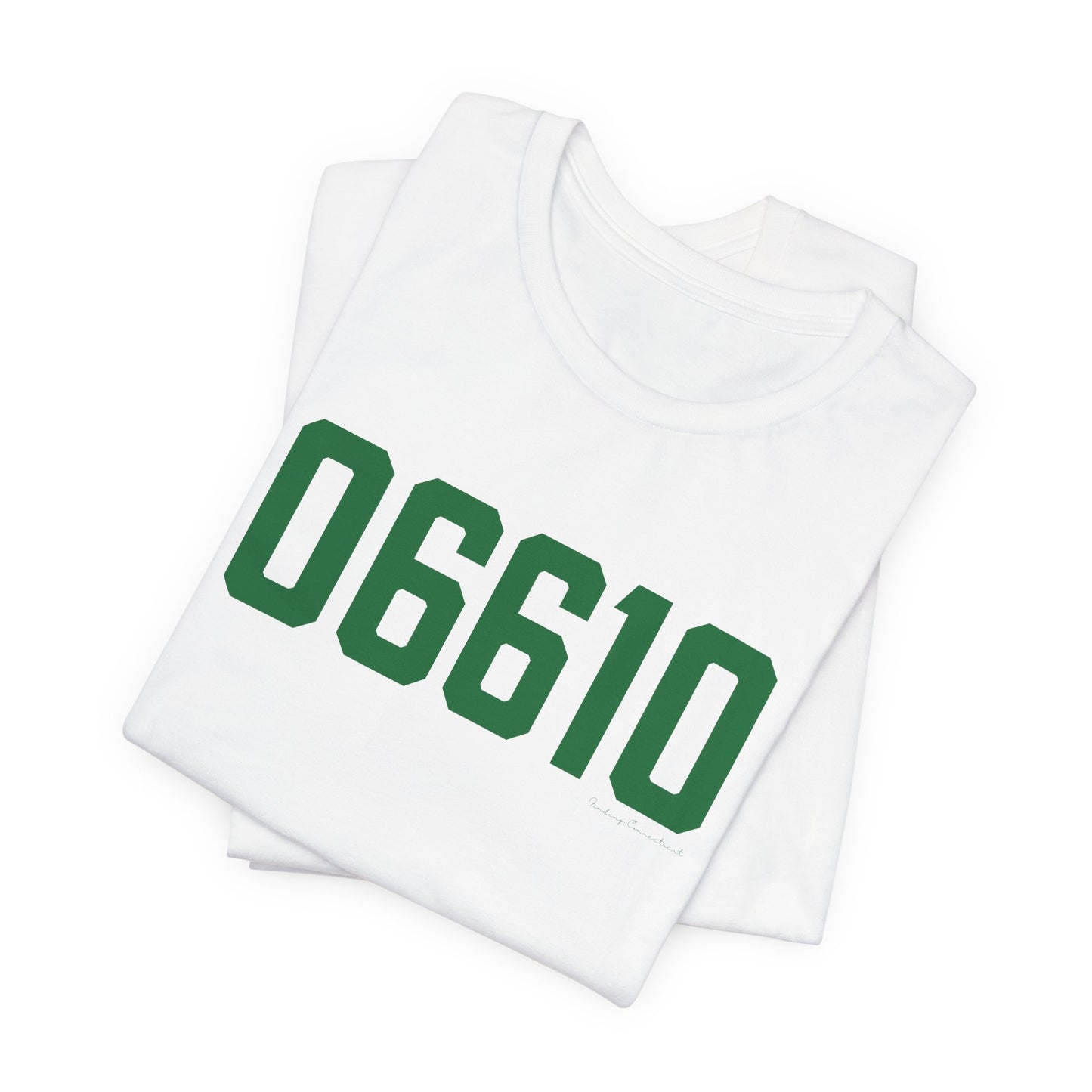06610  Bridgeport Connecticut Zip Code Unisex Jersey Short Sleeve T-Shirt
