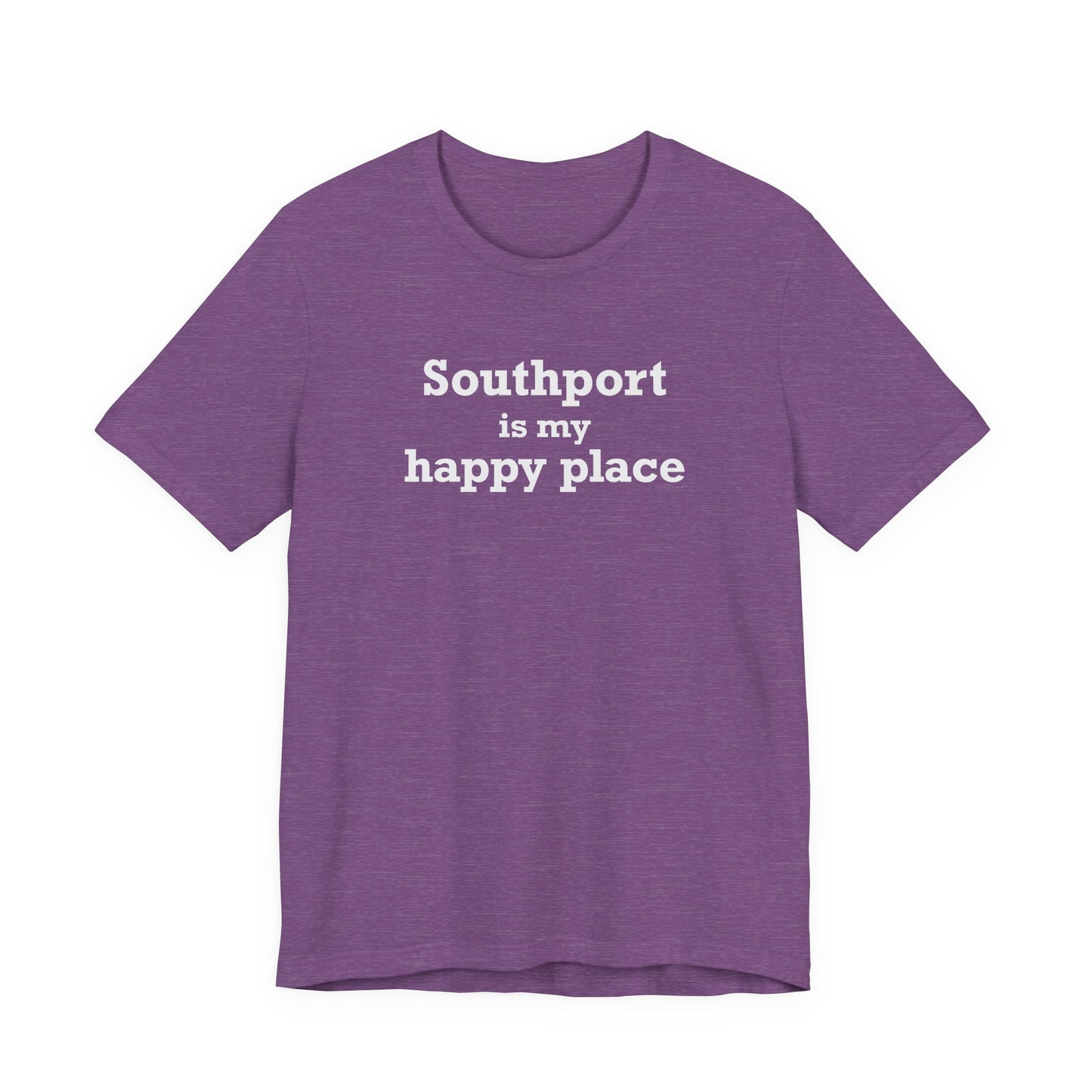 Southport is My Happy Place Unisex Jersey Short Sleeve T-Shirt