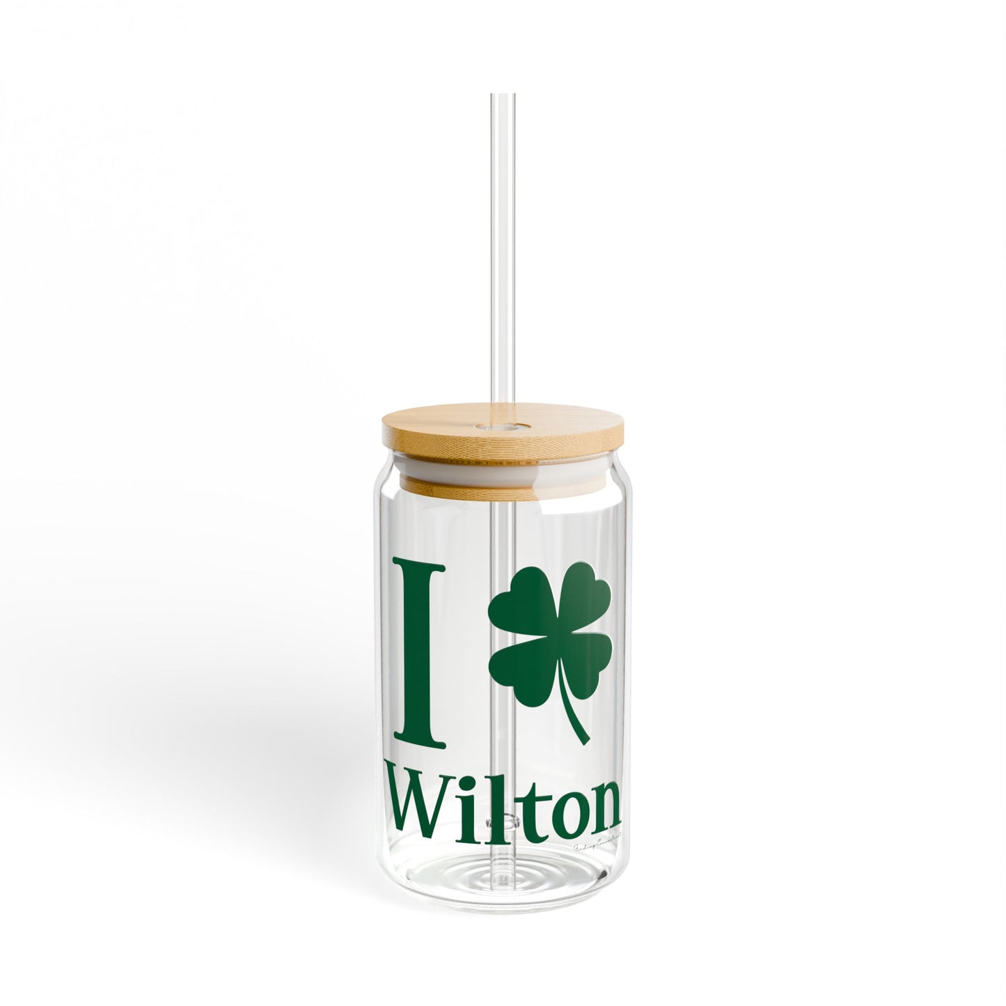 I Clover Wilton Sipper Glass, 16oz