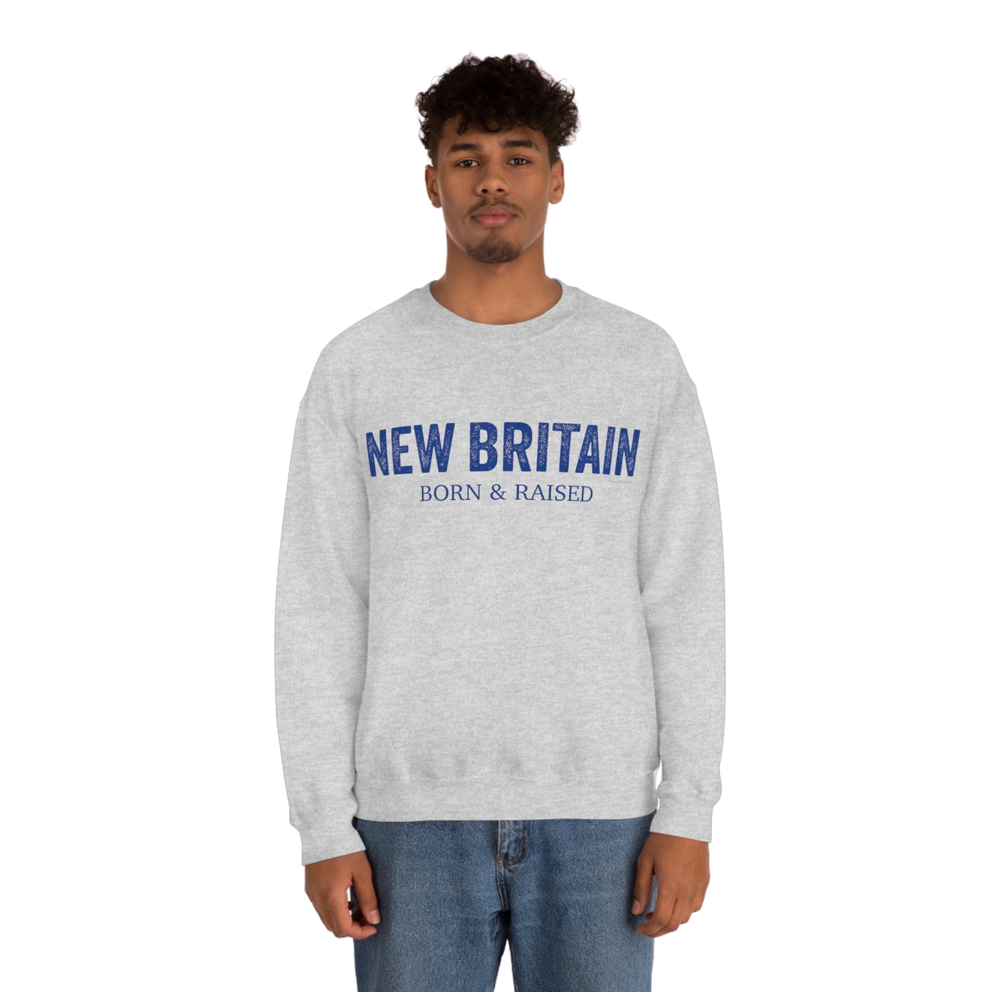 New Britain Born & Raised Unisex Heavy Blend™ Crewneck Sweatshirt