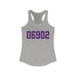06902 Stamford Connecticut Zip Code Women's Ideal Racerback Tank Top