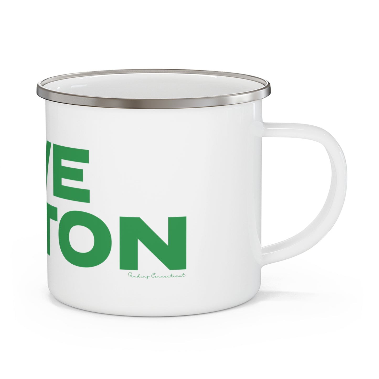 Love Easton Enamel Camping Mug