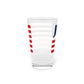 East Lyme Connecticut Flag Pint Glass, 16oz