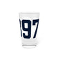 06897 Wilton Connecticut Zip Code Pint Glass, 16oz