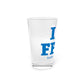 I Heart FFLD Pint Glass, 16oz