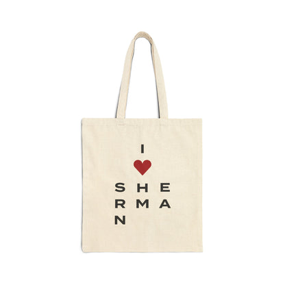 Sherman Vision Cotton Canvas Tote Bag