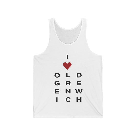 Old Greenwich Vision Unisex Jersey Tank Top