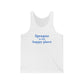 Sprague is My Happy Place Unisex Jersey Tank Top