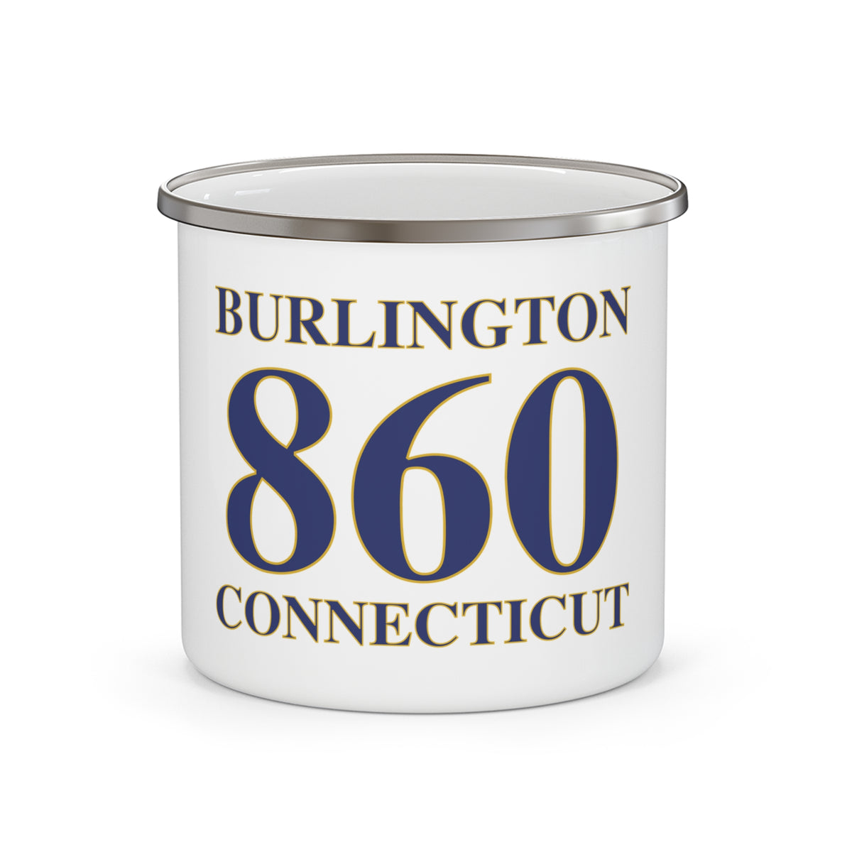 Burlington 860 Connecticut Enamel Camping Mug