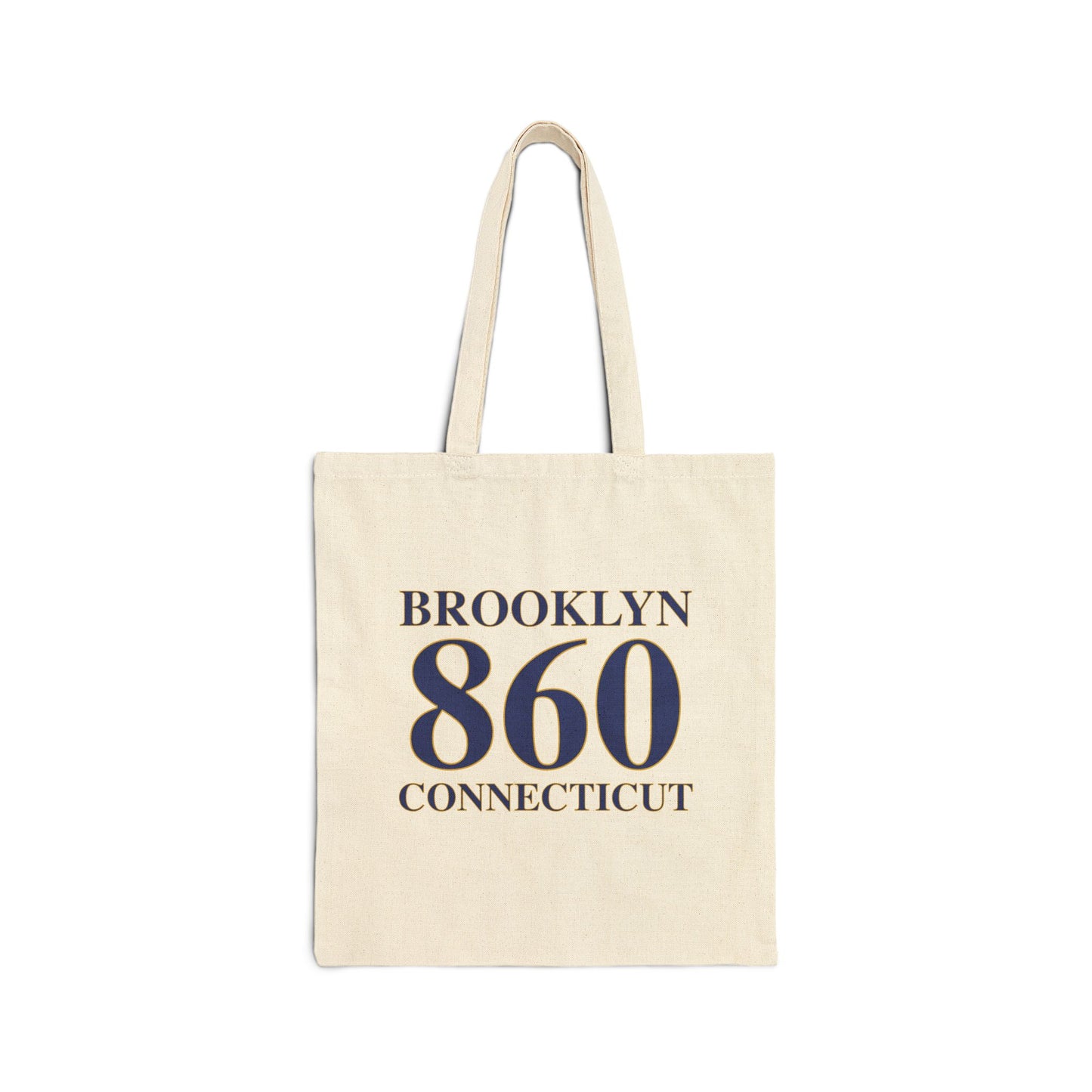 Brooklyn 860 Connecticut Cotton Canvas Tote Bag