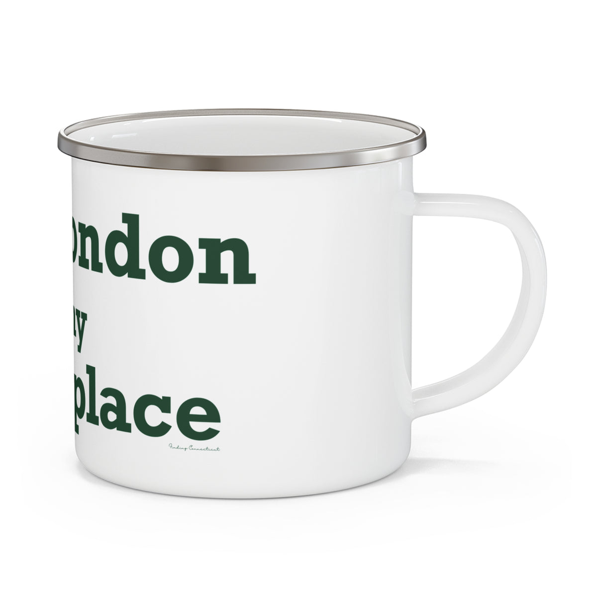 New London is My Happy Place Camping Mug