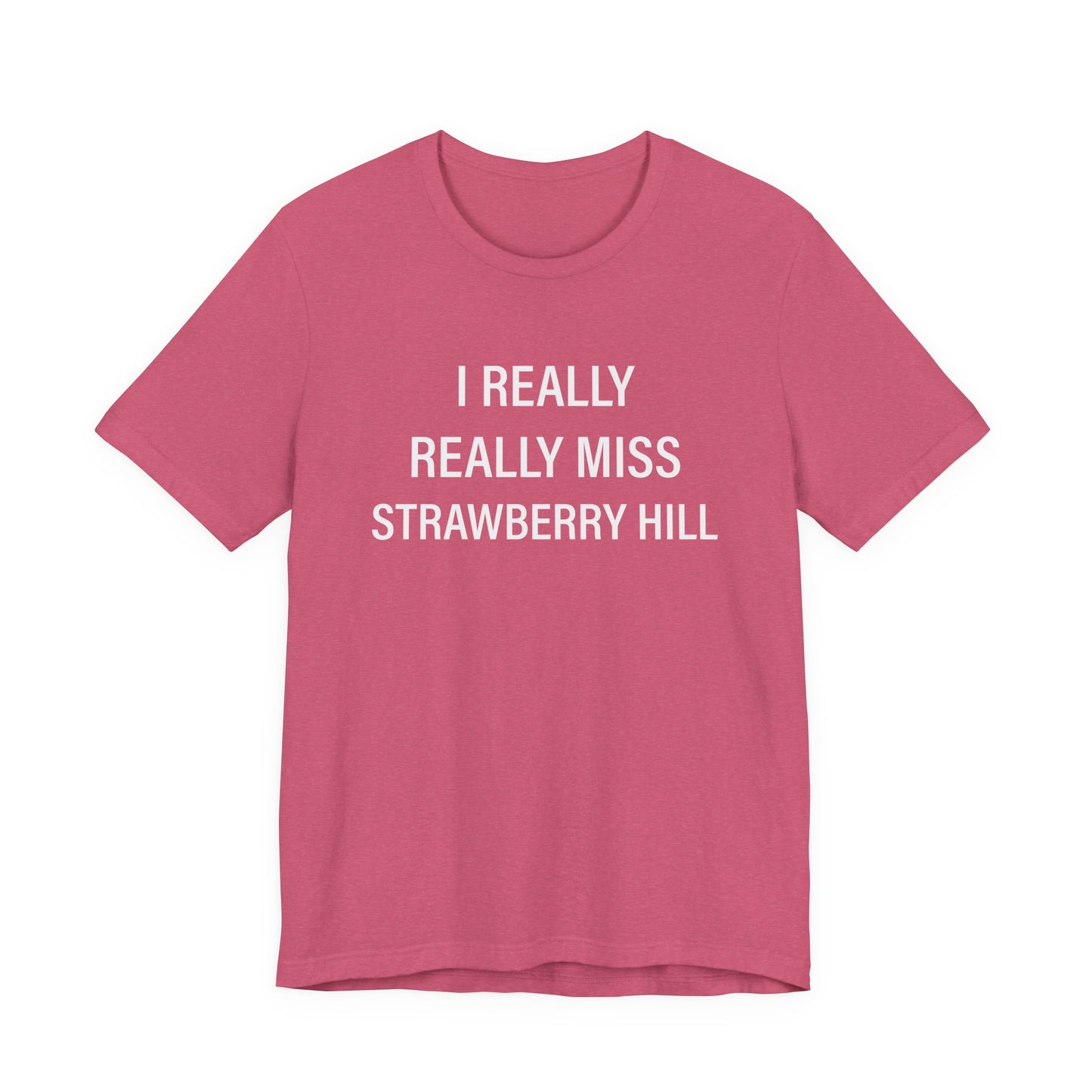 I Really Really Miss Strawberry Hill Unisex Jersey Short Sleeve T-Shirt
