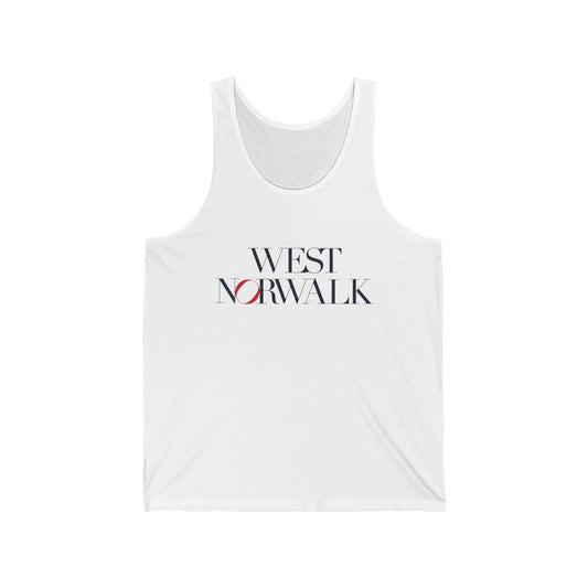 41 Tilt West Norwalk Unisex Jersey Tank Top