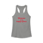 Monroe Is My Happy Place  Women's Ideal Racerback Tank Top