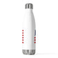 Stafford Connecticut Flag 20oz Insulated Bottle