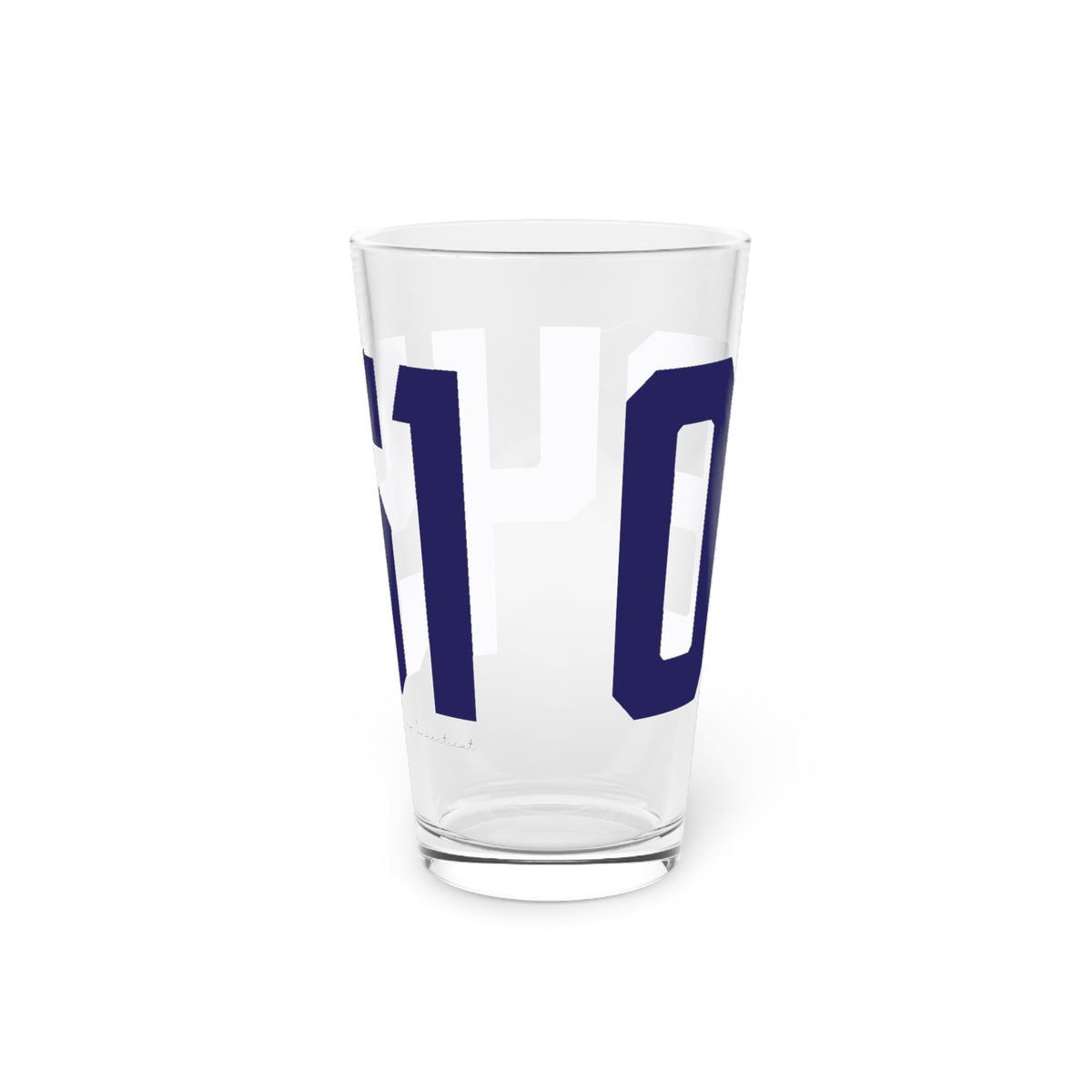 06451 Meriden Connecticut Zip Code Pint Glass, 16oz