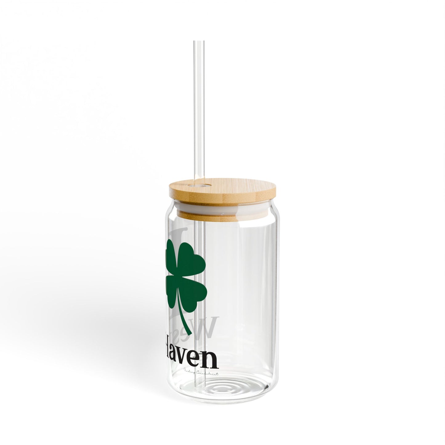 I Clover West Haven Sipper Glass, 16oz