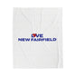 Love New Fairfield Velveteen Plush Blanket