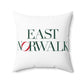41 Tilt East Norwalk Spun Polyester Square Pillow