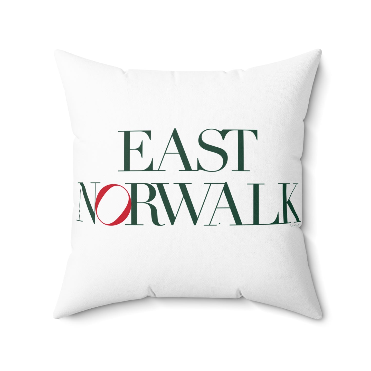 41 Tilt East Norwalk Spun Polyester Square Pillow