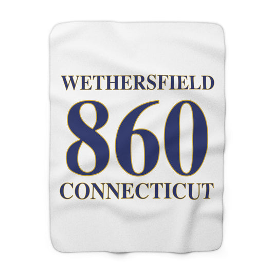 Wethersfield 860 Connecticut Sherpa Fleece Blanket