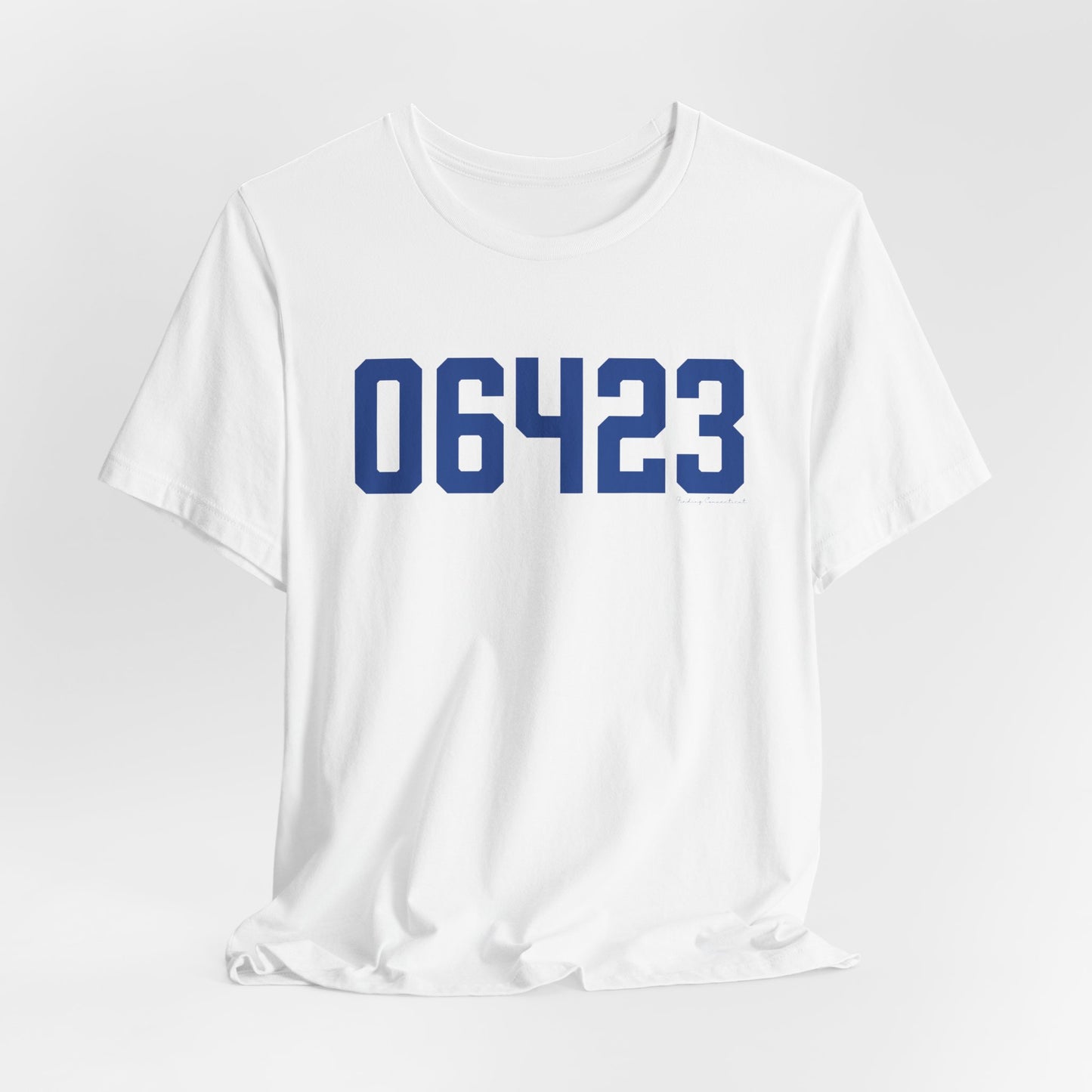 06423 East Haddam Connecticut Zip Code Unisex Jersey Short Sleeve T-Shirt