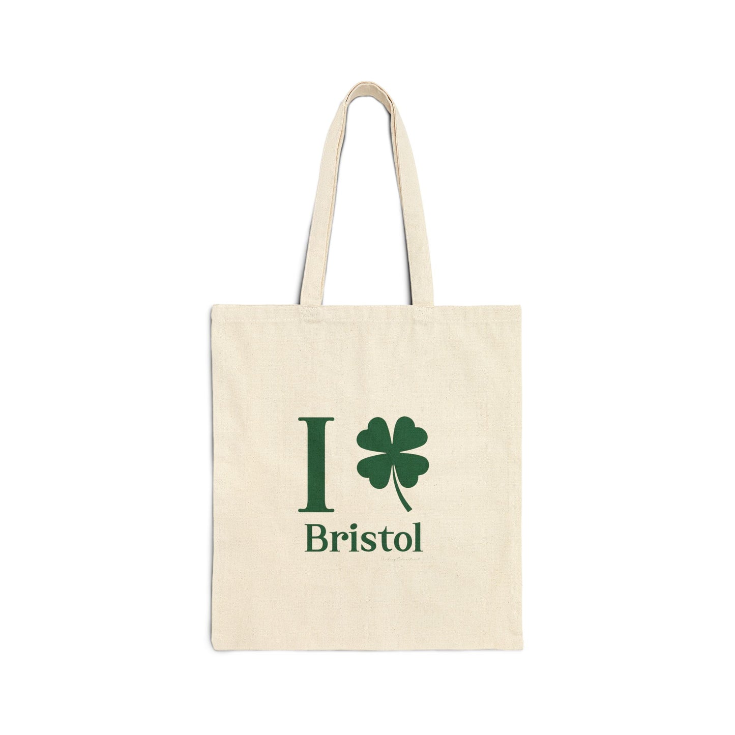 I Clover Bristol Cotton Canvas Tote Bag