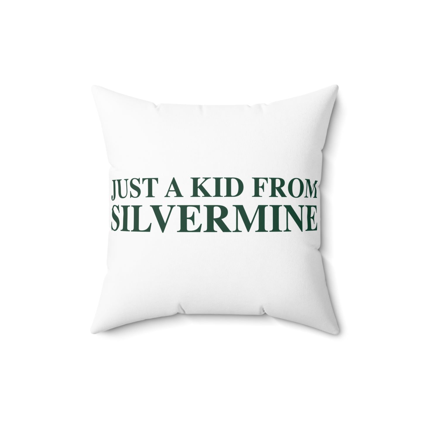 I Really Really Miss Silvermine Spun Polyester Square Pillow