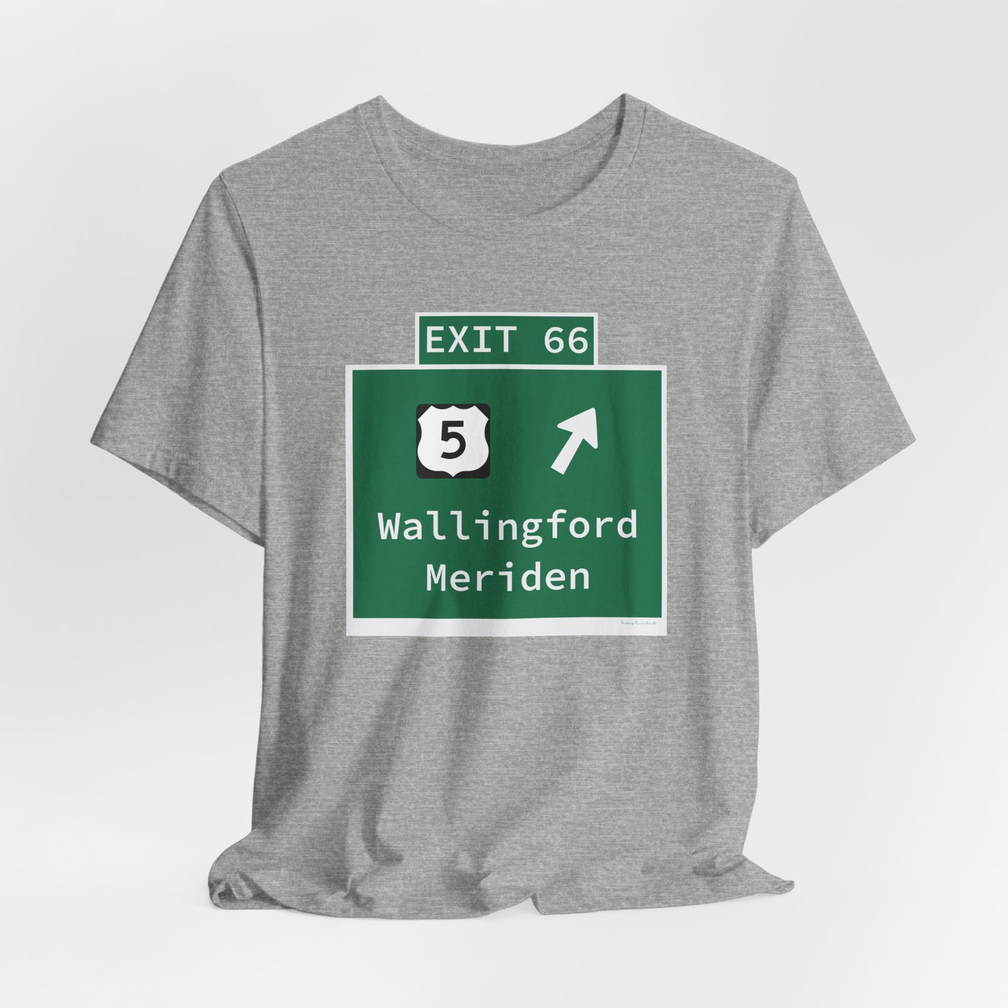 Vintage WCP Exit 66 Sign Unisex Jersey Short Sleeve T-Shirt
