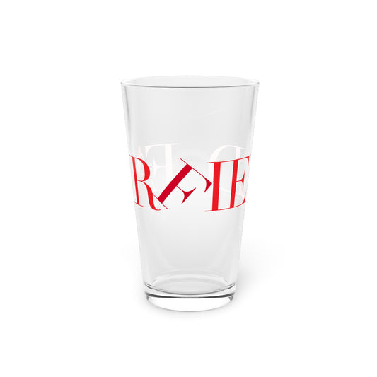 41 Tilt Fairfield Pint Glass, 16oz