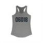 06018 Canaan Connecticut Zip Code Women's Ideal Racerback Tank Top