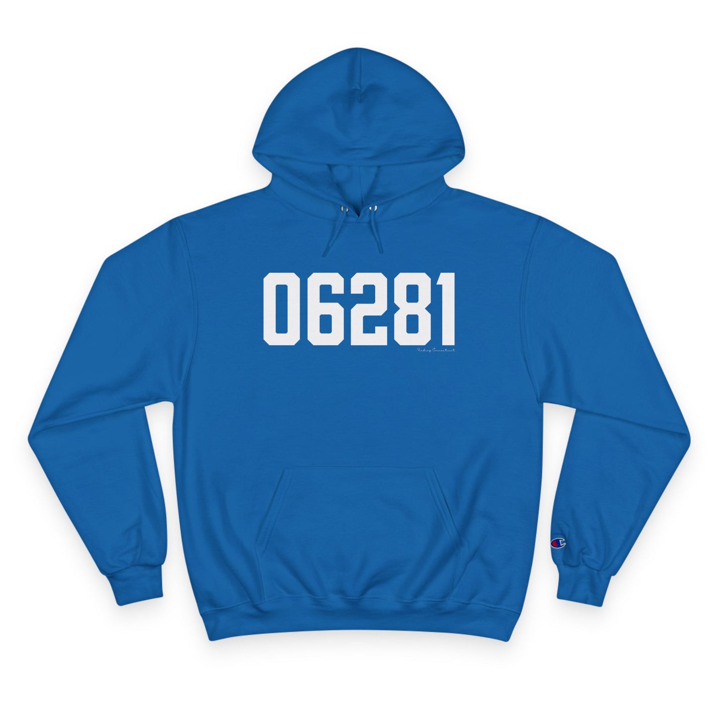 06281 Woodstock CT Zip Code Champion Hoodie