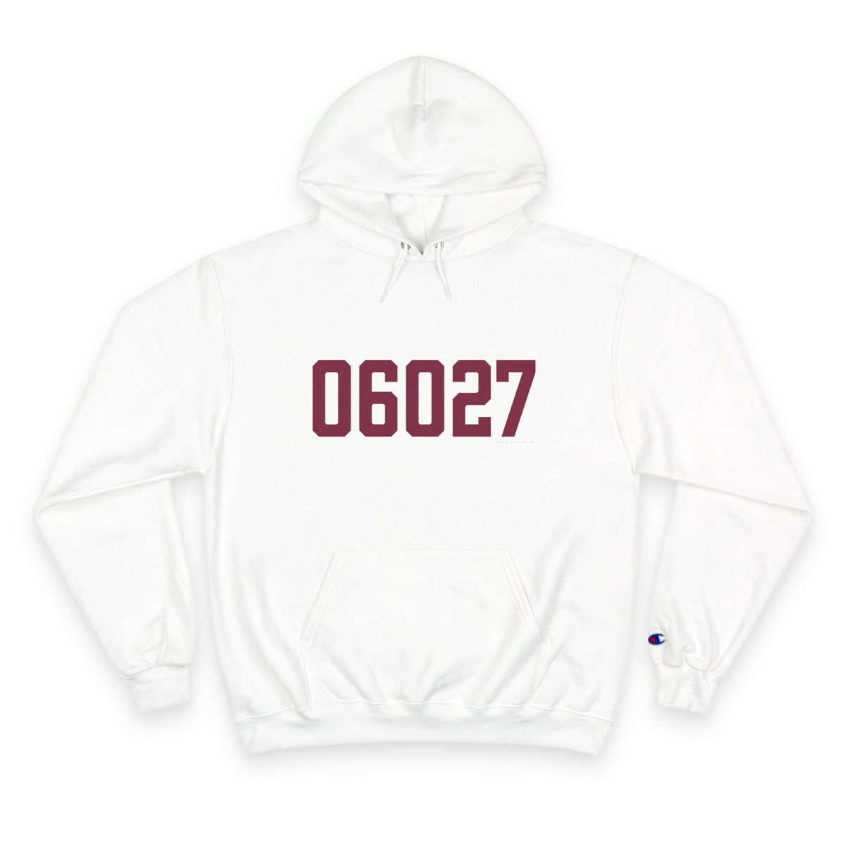 06027 Hartland Connecticut Zip Code Champion Hoodie