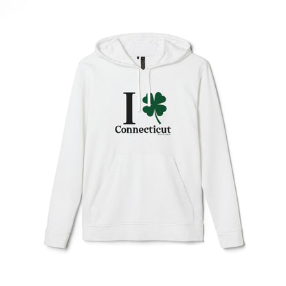 I Clover Connecticut adidas Unisex Fleece Hoodie