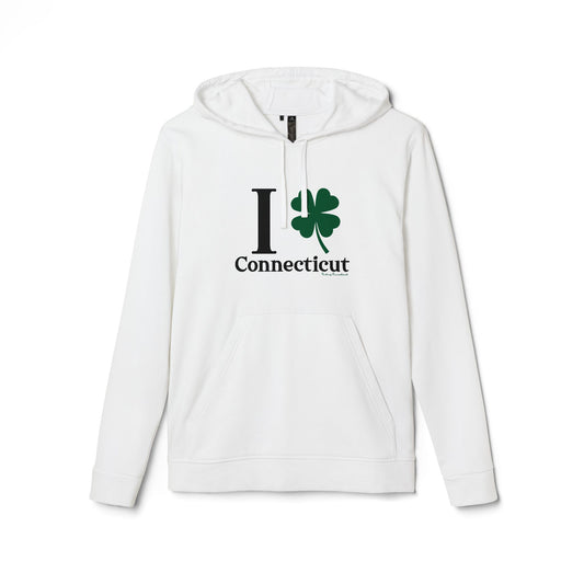 I Clover Connecticut adidas Unisex Fleece Hoodie