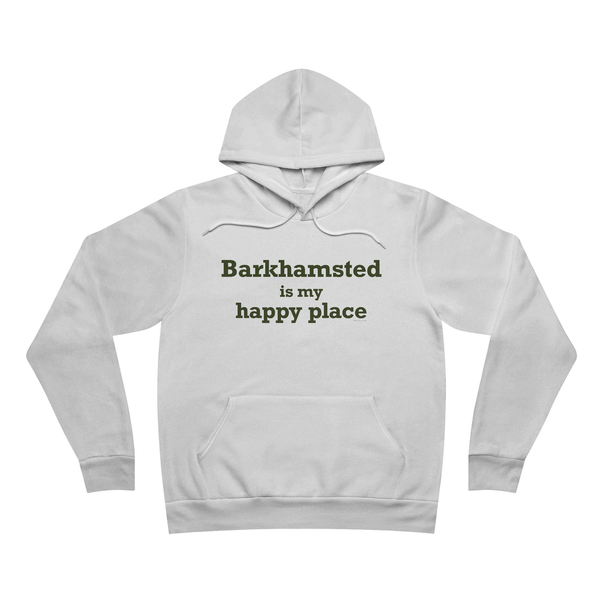 Barkhamsted is my Happy Place Unisex Sponge Fleece Pullover Hoodie