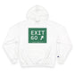 Vintage Exit 60 WCP Sign Champion Hoodie