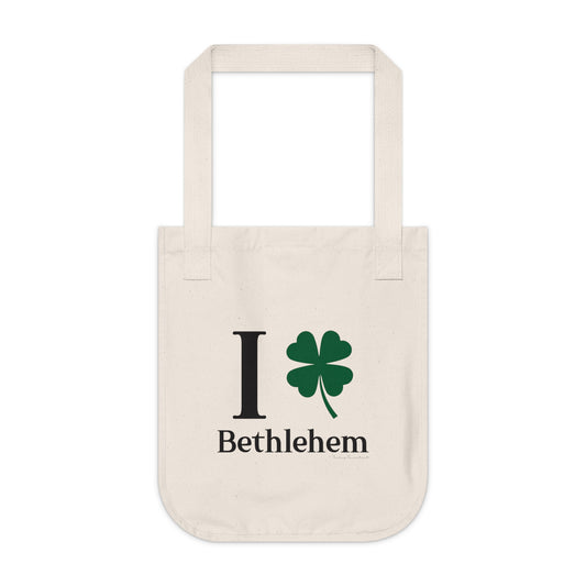 I Clover Bethlehem Organic Canvas Tote Bag