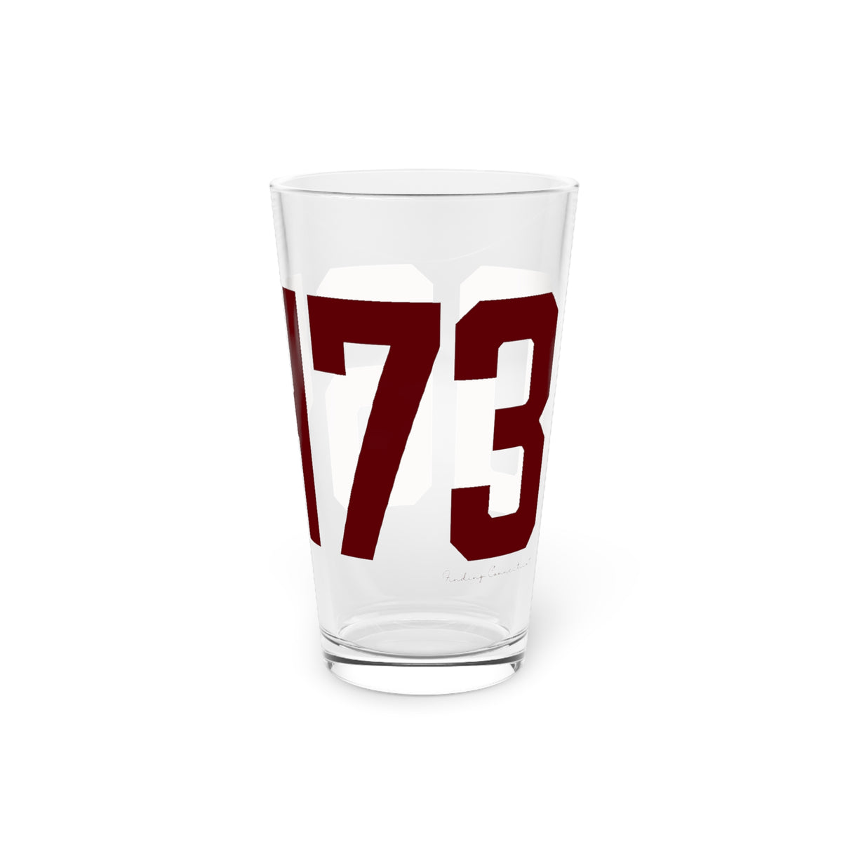 06473 North Haven Connecticut Zip Code Pint Glass, 16oz
