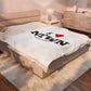 I Heart NTWN Velveteen Plush Blanket