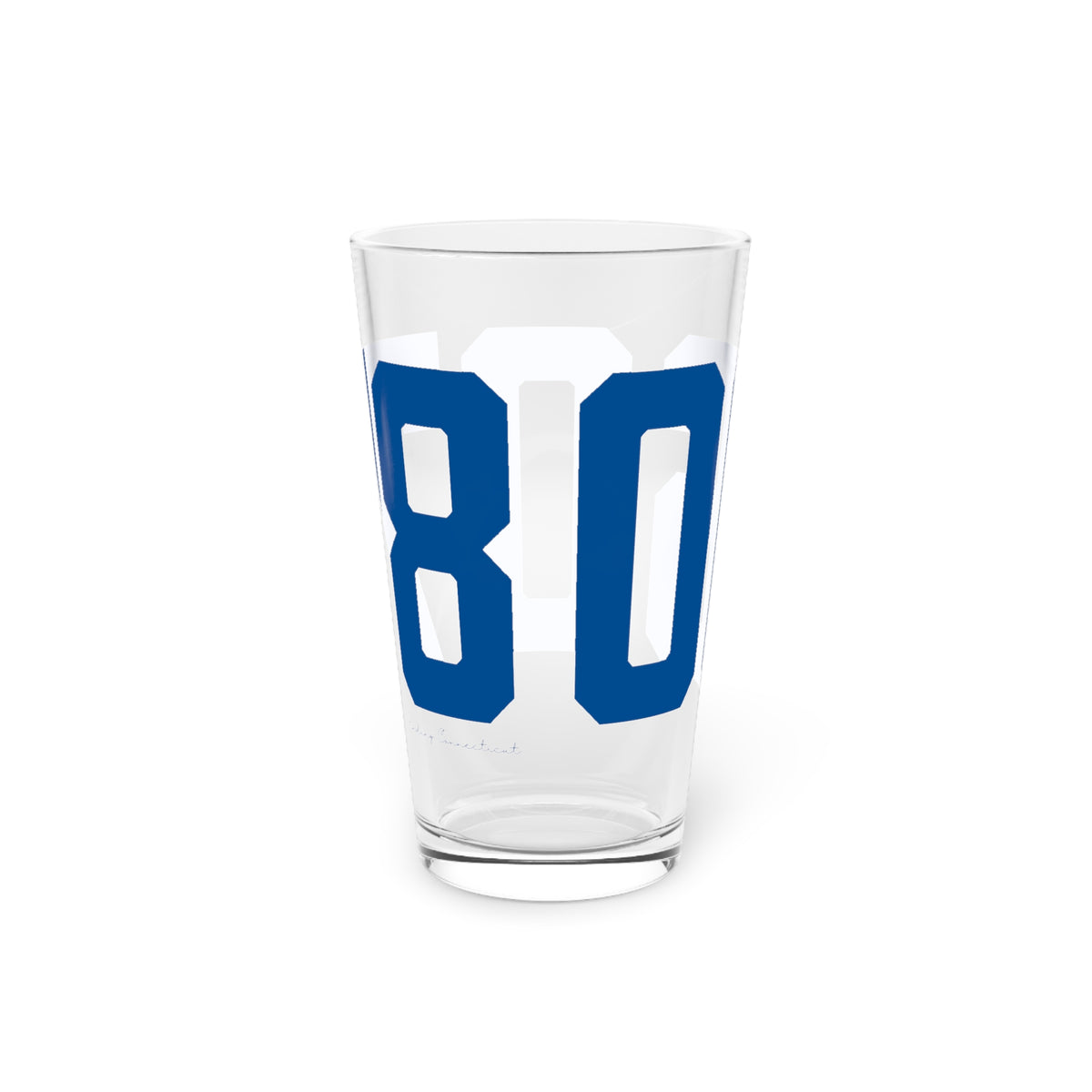 06078 Suffield Connecticut Zip Code Pint Glass, 16oz