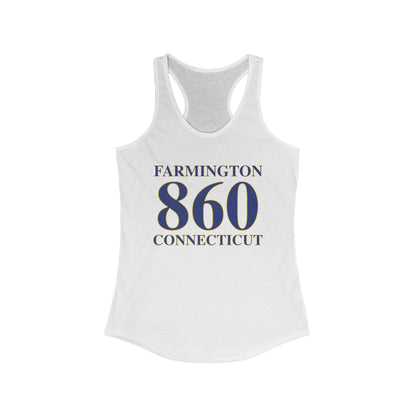 Farmington 860 Connecticut Women's Ideal Racerback Tank