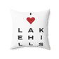 Lake Hills Vision Spun Polyester Square Pillow