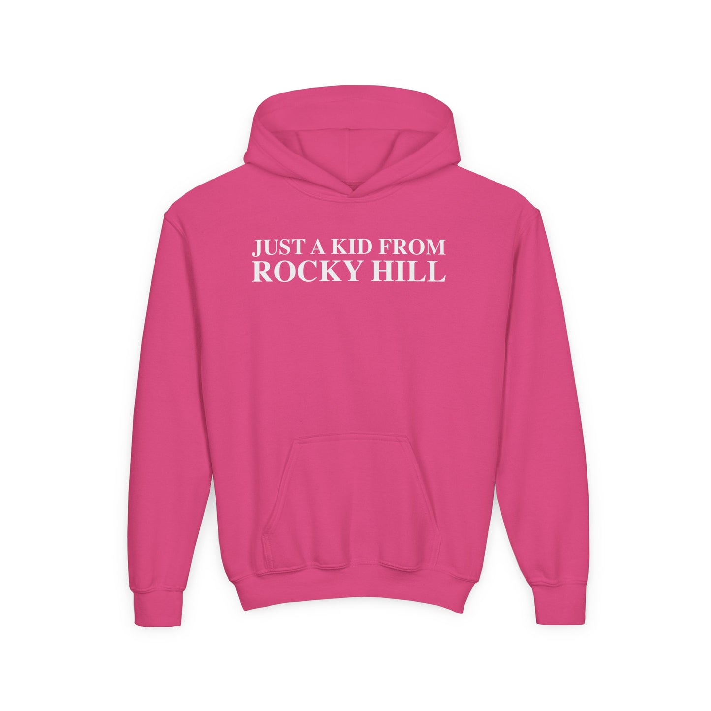 Just a kid from Rocky Hill Youth Heavy Blend Hooded Sweatshirt