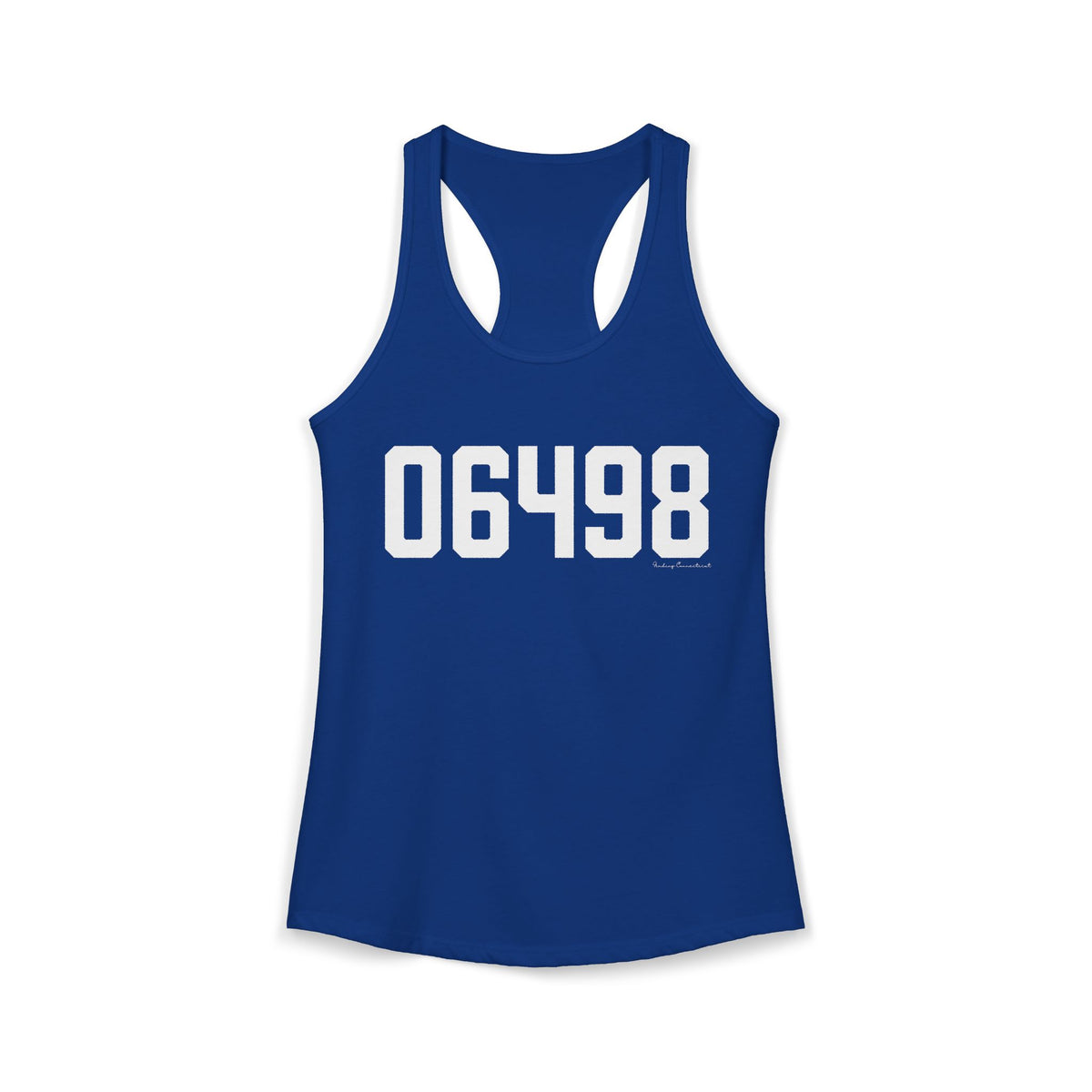 06498 Westbrook CT Zip Code Women's Ideal Racerback Tank Top