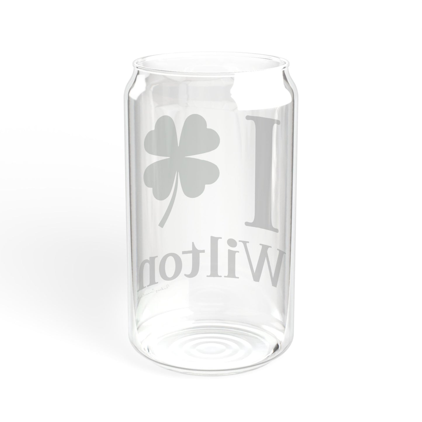 I Clover Wilton Sipper Glass, 16oz