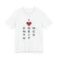 Connecticut Vision Unisex Jersey Short Sleeve T-Shirt
